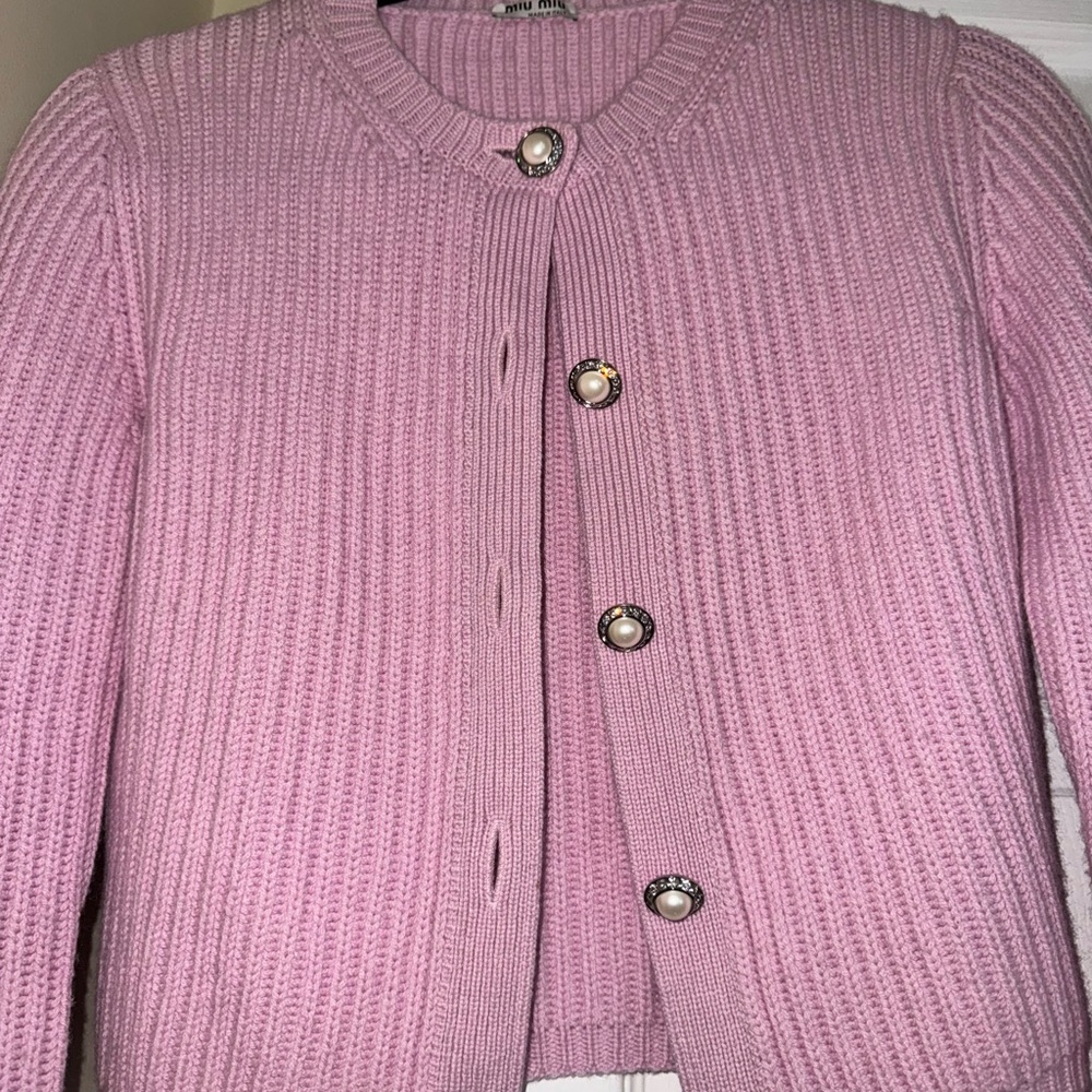 Miu Miu Pink Women's Sweater